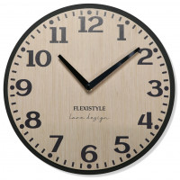 Dubové nástenné hodiny Elegante Flex z227-1d2-1-x svetlohnedé, 30 cm Dubové nástenné hodiny Elegante Flex z227-1d2-1-x svetlohnedé, 30 cm