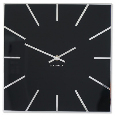 Dizajnové nástenné hodiny Exact Flex z119-1-0-x, 30 cm, čierne Dizajnové nástenné hodiny Exact Flex z119-1-0-x, 30 cm, čierne
