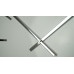 Dizajnové nástenné hodiny Exact Flex z119-2-0-x, 50 cm, biele