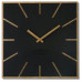 Nástenné hodiny Eko Exact z119-1matd-dx, 40 cm čierna