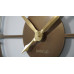 Zlaté kovové nástenné hodiny z21a-0ab-0a-x 80cm