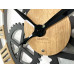 Dizajnové nástenné hodiny Industrial 2. z229-1a1d 80 cm, šedá