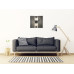 Nástenné hodiny Lamele 60cm FlexiStyle z233, čierna Nástenné hodiny Lamele 60cm FlexiStyle z233, čierna