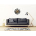 Nástenné hodiny Loft Adulto 50cm čierna, z219
