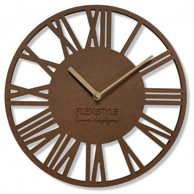 Nástenné hodiny Loft Piccolo bronze Flex z219-9a-dx, 30 cm Nástenné hodiny Loft Piccolo bronze Flex z219-9a-dx, 30 cm