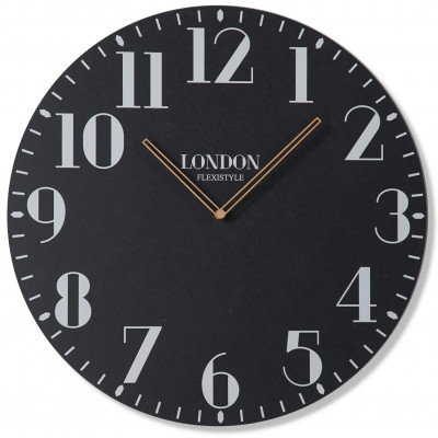 Ekologické nástenné hodiny London Retro Flex z222_1-dx, 50 cm Ekologické nástenné hodiny London Retro Flex z222_1-dx, 50 cm