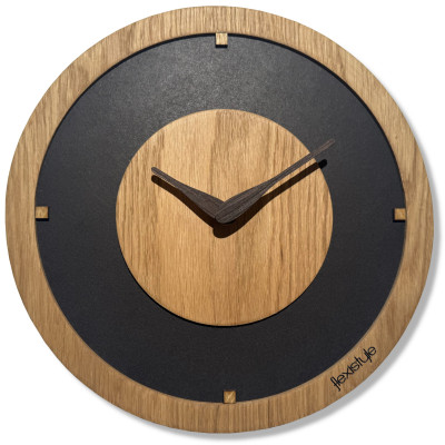 Nástenné hodiny Oak Flow Flexistyle d1-d9-x-30, 30cm Nástenné hodiny Oak Flow Flexistyle d1-d9-x-30, 30cm