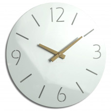 Dizajnové nástenné hodiny Slim Flex z111a-2-dx, 30 cm, biele Dizajnové nástenné hodiny Slim Flex z111a-2-dx, 30 cm, biele