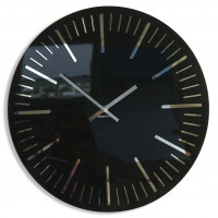Dizajnové nástenné hodiny Trim Flex z112-1-0-x, 50 cm, čierne Dizajnové nástenné hodiny Trim Flex z112-1-0-x, 50 cm, čierne