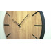 Dubové nástenné hodiny Wood art Flex z216-1d-1, 30 cm