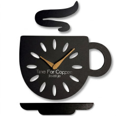 Nástenné kuchynské hodiny Cup čierne Flexistyle z17-1-dx eco Nástenné kuchynské hodiny Cup čierne Flexistyle z17-1-dx eco