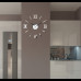 3D Nalepovacie hodiny DIY ADMIRABLE L Sweep 54C-0, zrkadlové 50-75cm