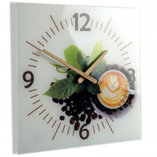 Sklenené nástenné hodiny Coffee 3 Flex z51d s-d-x, 30 cm Sklenené nástenné hodiny Coffee 3 Flex z51d s-d-x, 30 cm