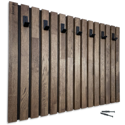 Nástenný vešiak na šaty Lamele Flexistyle 80cm, w1-d9-8060 Nástenný vešiak na šaty Lamele Flexistyle 80cm, w1-d9-8060