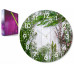 Sklenené nástenné hodiny Herbs Flex z67f s-2-x, 30 cm Sklenené nástenné hodiny Herbs Flex z67f s-2-x, 30 cm