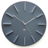 Dizajnové nástenné hodiny Future Time FT2010GY Round grey 40cm Dizajnové nástenné hodiny Future Time FT2010GY Round grey 40cm