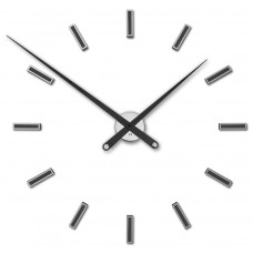 Dizajnové nalepovacie hodiny Future Time FT9100BK Modular black 85cm Dizajnové nalepovacie hodiny Future Time FT9100BK Modular black 85cm
