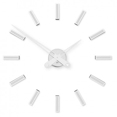 Dizajnové nalepovacie hodiny Future Time FT9600WH Modular white 60cm Dizajnové nalepovacie hodiny Future Time FT9600WH Modular white 60cm