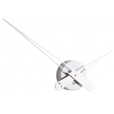 Dizajnové nástenné hodiny Future Time FT9650CH Hands chrome 60cm Dizajnové nástenné hodiny Future Time FT9650CH Hands chrome 60cm