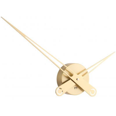 Dizajnové nástenné hodiny Future Time FT9650GD Hands gold 60cm Dizajnové nástenné hodiny Future Time FT9650GD Hands gold 60cm