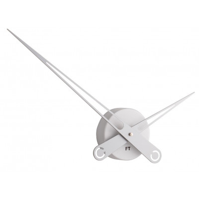 Dizajnové nástenné hodiny Future Time FT9650SI Hands silver 60cm