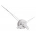 Dizajnové nástenné hodiny Future Time FT9650SI Hands silver 60cm