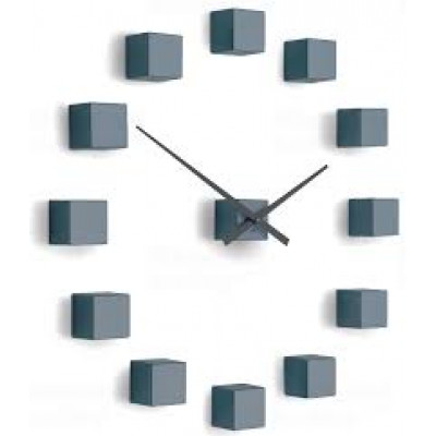 Dizajnové nástenné nalepovacie hodiny Future Time FT3000GY Cubic grey Dizajnové nástenné nalepovacie hodiny Future Time FT3000GY Cubic grey