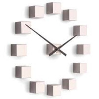 Dizajnové nástenné nalepovacie hodiny Future Time FT3000PI PINK Dizajnové nástenné nalepovacie hodiny Future Time FT3000PI PINK
