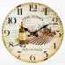 Nástenné hodiny, Flor0150, Fine Wines, 34cm