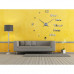 3D Nalepovacie hodiny DIY Clock Evevo 8282XL, Silver 90-130cm 3D Nalepovacie hodiny DIY Clock Evevo 8282XL, Silver 90-130cm