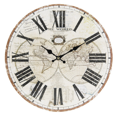 Nástenné hodiny Clayre & EEF, 6KL0533, 34cm Nástenné hodiny Clayre & EEF, 6KL0533, 34cm