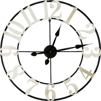 Designové nástenné hodiny White dial, 70cm Designové nástenné hodiny White dial, 70cm
