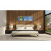 3-dielny obraz s hodinami, Home, 35x105cm 3-dielny obraz s hodinami, Home, 35x105cm