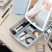 Skladacie LED zrkadlo 3 v 1 s organizérom na make-up, InnovaGoods 3402 Skladacie LED zrkadlo 3 v 1 s organizérom na make-up, InnovaGoods 3402