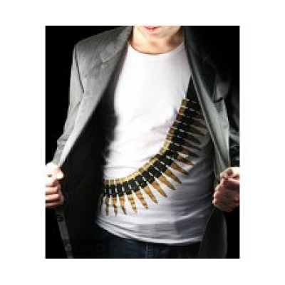 Bavlnené tričko s nábojovým pásom SH01222, one size