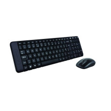 Bezdrôtová klávesnica s myškou Logitech MK220, čierna 