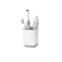 Stojan na kefky Joseph Joseph easyStore Toothbrush Caddy malý biely / šedý