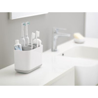 Stojan na kefky Joseph Joseph easyStore ™ Toothbrush Caddy veľký, biely, šedý Stojan na kefky Joseph Joseph easyStore ™ Toothbrush Caddy veľký, biely, šedý