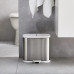 Dvojitý odpadkový kôš JOSEPH JOSEPH Bathroom Split ™ Steel 70520 Dvojitý odpadkový kôš JOSEPH JOSEPH Bathroom Split ™ Steel 70520