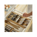 Organizér na nože Joseph Joseph 851697 Drawestore Bamboo, veľký