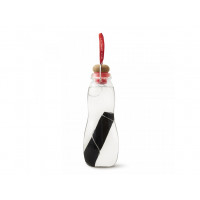 Fľaša na vodu s filtračným binchotánom BLACK+BLUM EGG004, sklo, 600ml, červená Fľaša na vodu s filtračným binchotánom BLACK+BLUM EGG004, sklo, 600ml, červená