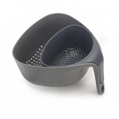 Kompaktné cedníky JOSEPH JOSEPH Nest Colanders, sivé 40094 Kompaktné cedníky JOSEPH JOSEPH Nest Colanders, sivé 40094