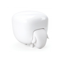 Ovečka so zásuvkou a dózou Qualy Sheepshape Container, biela ovečka / biela dóza