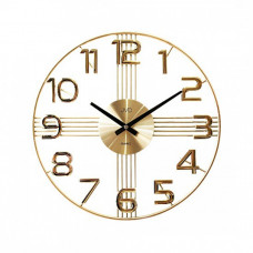 Dizajnové nástenné hodiny JVD HT051.2, gold 40cm Dizajnové nástenné hodiny JVD HT051.2, gold 40cm