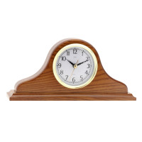 Drevené stolné hodiny JVD HS2007.2 „napoleónky“, svetlé drevo, 25 cm