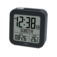 Rádiom riadený budík JVD RB9370.2 s češtinou a inteligentným podsvietením