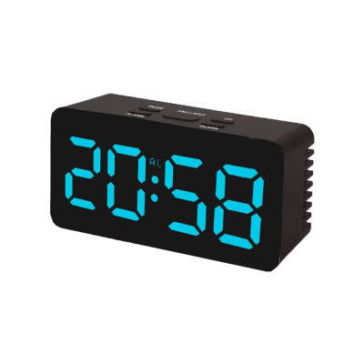 Digitálny budík do siete s modrými LED svietiacimi číslami JVD SB3658.2 Digitálny budík do siete s modrými LED svietiacimi číslami JVD SB3658.2