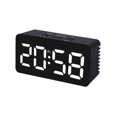 Digitálny budík do siete s bielymi LED svietiacimi číslami JVD SB3658.4 Digitálny budík do siete s bielymi LED svietiacimi číslami JVD SB3658.4