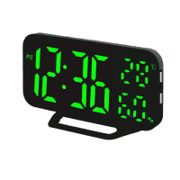 Digitálny sieťový budík JVD SB3725.1 (16 cm) – so zeleným LED podsvietením