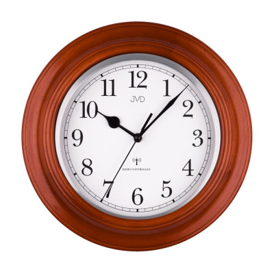 Nástenné hodiny JVD NR27043.23 riadené rádiovým signálom 30cm